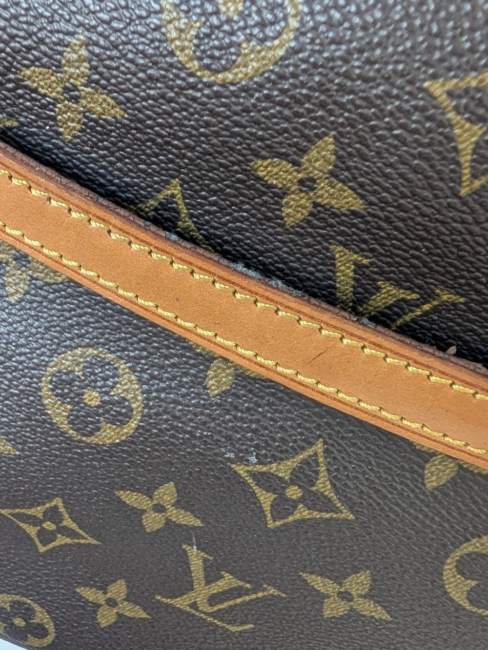 Louis Vuitton Blois Brown Monogram Crossbody Bag